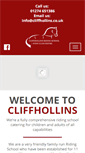 Mobile Screenshot of cliffhollins.co.uk